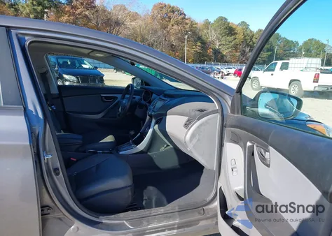 2013 Hyundai Elantra Limited из США, поврежденный, VIN 5NPDH4AEXDH259180